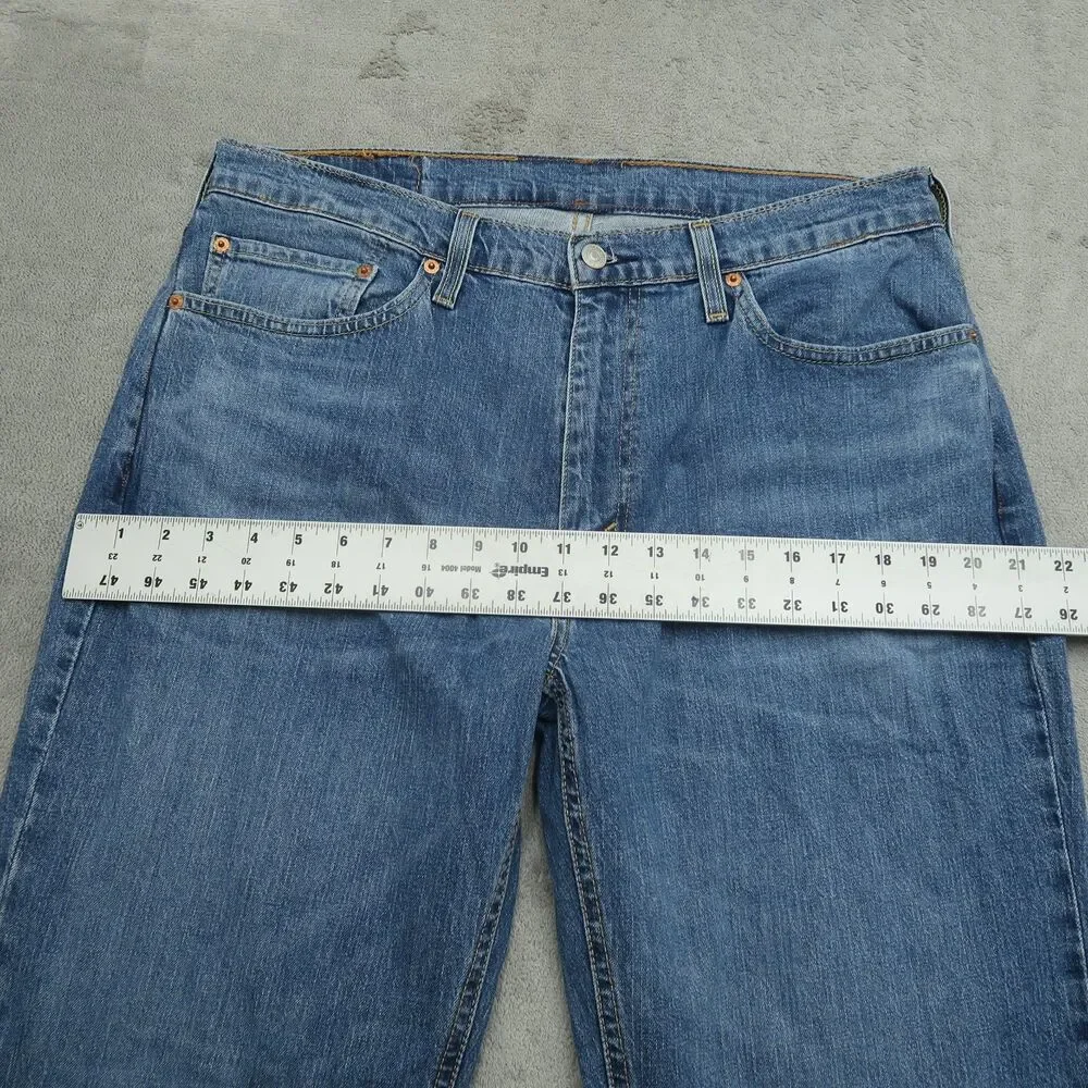 Levi's 541 Jeans Mens Fits 35x32 (Size 36x36) Blue Athletic Slightly Tapered
